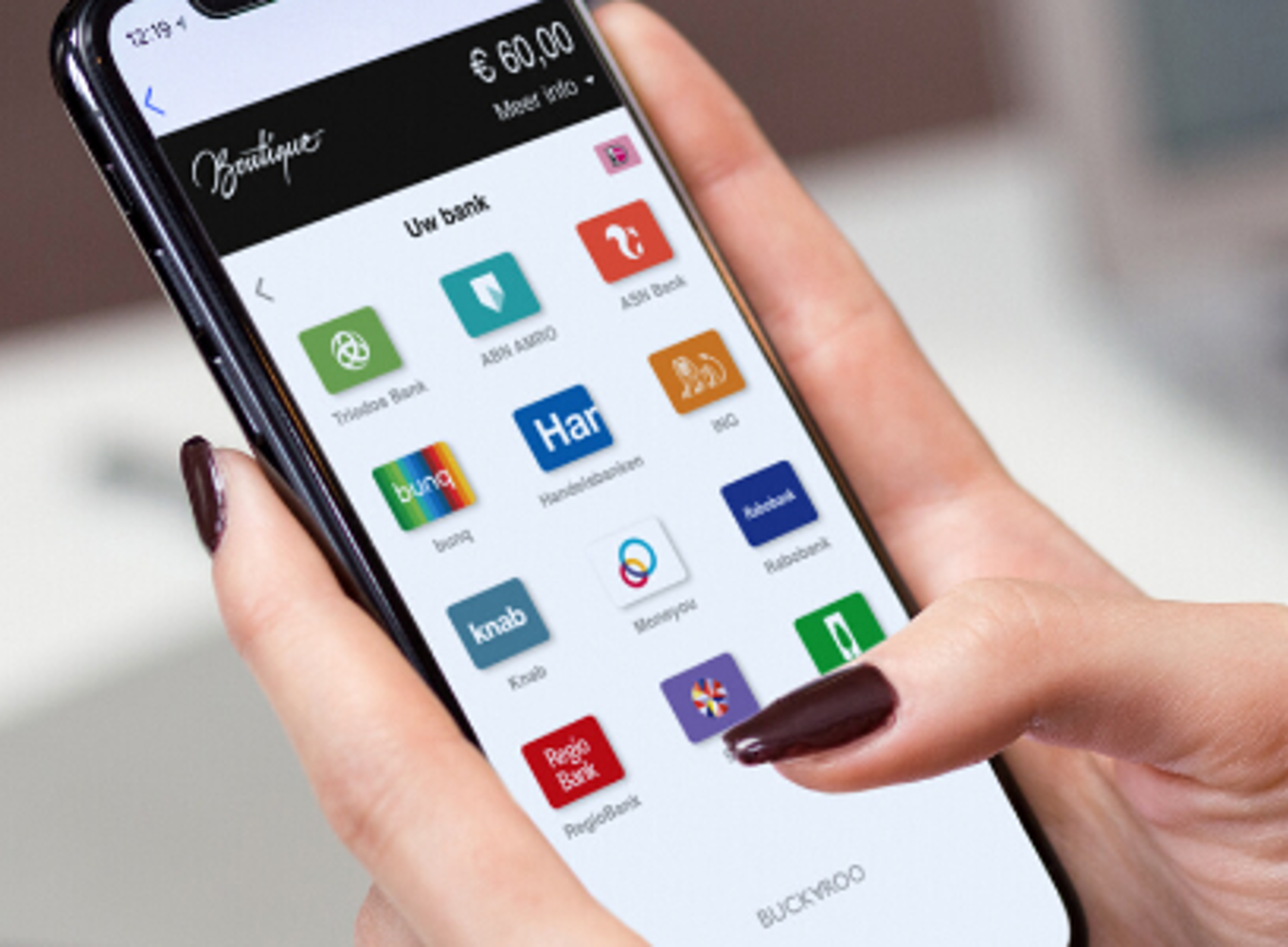 Buttons with finger-friendly design and card data that can be scanned via your smartphone’s camera lens. Go for a smart checkout that focuses on mobile payment.