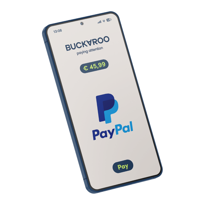 Free Buckaroo Account - Accept PayPal within your Webshop